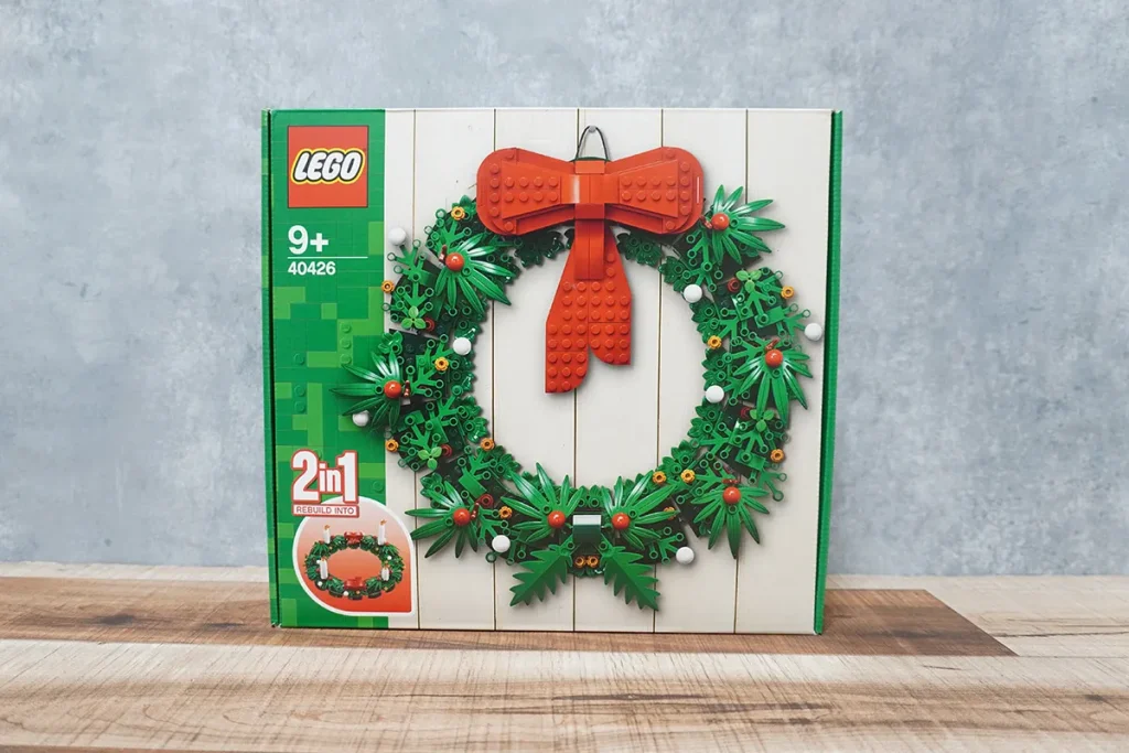 LEGOのクリスマスリース